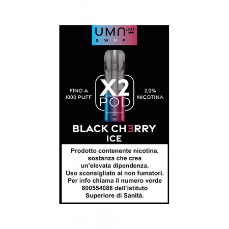 UMAMI SWAP POD BLACK CHERRY ICE 2ml - 20mg/ml
