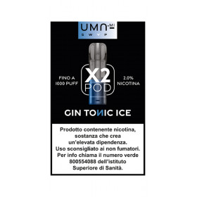 UMAMI SWAP POD GIN TONIC ICE 2ml - 20mg/ml