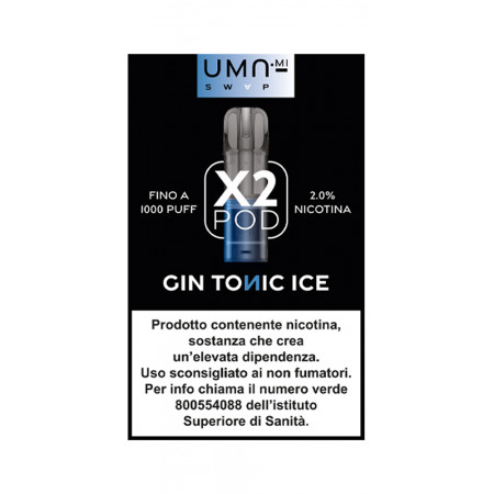 UMAMI SWAP POD GIN TONIC ICE 2ml - 20mg/ml
