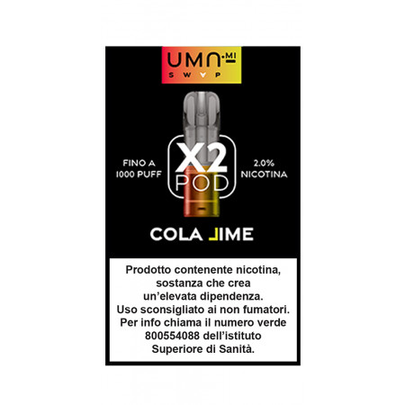UMAMI SWAP POD COLA LIME 2ml - 20mg/ml