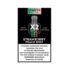UMAMI SWAP POD STRAWBERRY PEACH MINT 2ml - 20mg/ml