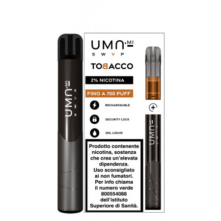 UMAMI SWAP POD SYSTEM TOBACCO 2ml - 20mg/ml