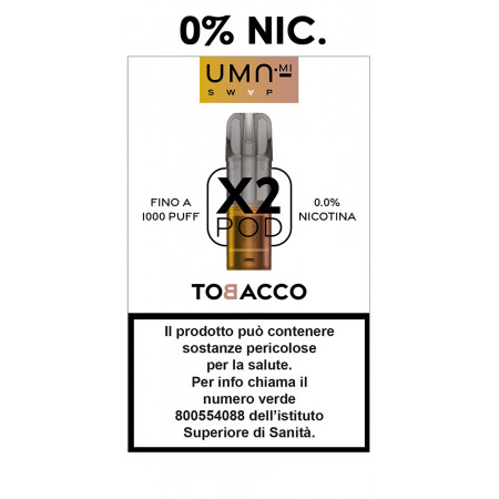 UMAMI SWAP POD TOBACCO 2ml - 0mg/ml