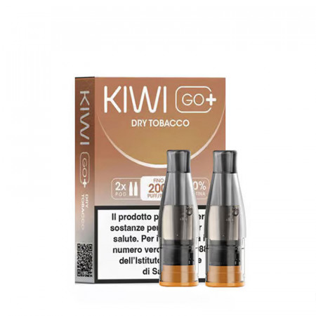 KIWI GO+ POD DRY TOBACCO PACK x2 POD