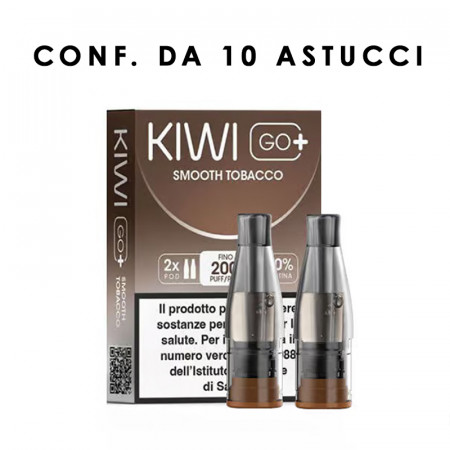 KIWI GO+ POD SMOOTH TOBACCO PACK x2 POD