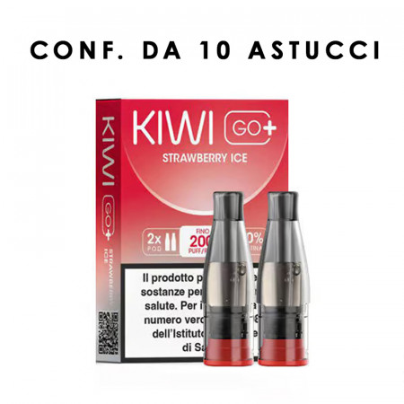 KIWI GO+ POD STRAWBERRY ICE PACK x2 POD