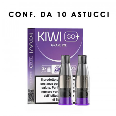 KIWI GO+ POD GRAPE ICE PACK x2 POD