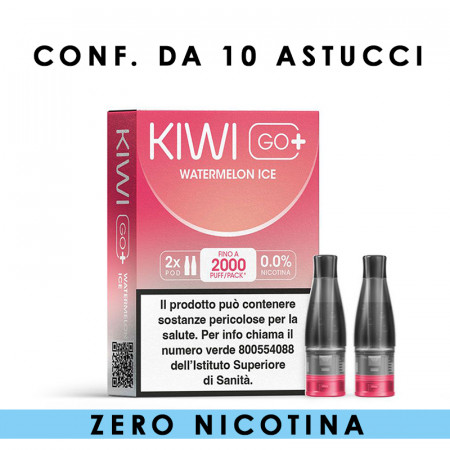 KIWI GO+ POD ZERO WATERMELON ICE - PACK x2 POD