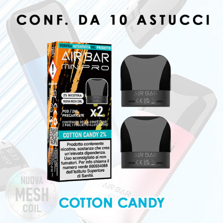AIR BAR MINI PRO COTTON CANDY PACK x2 POD
