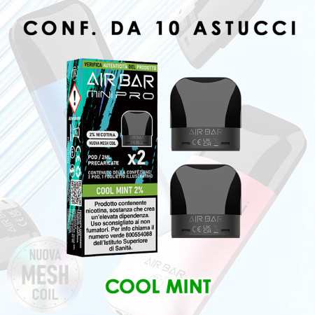 AIR BAR MINI PRO COOL MINT PACK x2 POD