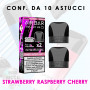 AIR BAR MINI PRO STRAWBERRY RASPBERRY CHERRY - PACK x2 POD