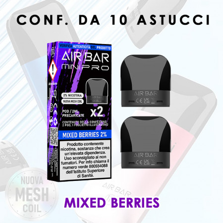 AIR BAR MINI PRO MIXED BERRIES PACK x2 POD
