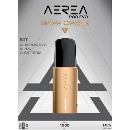 AEREA STARTER KIT SNOW COOKIE 2ml - 18mg/ml