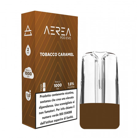 AEREA POD TOBACCO CARAMEL 2ml - 18mg/ml