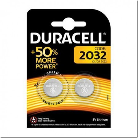 PAST.DUR.DL2032 2x3v DURACELL 10PZ