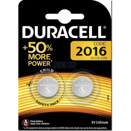 PAST.DUR.DL2016 2x3v DURACELL 10PZ