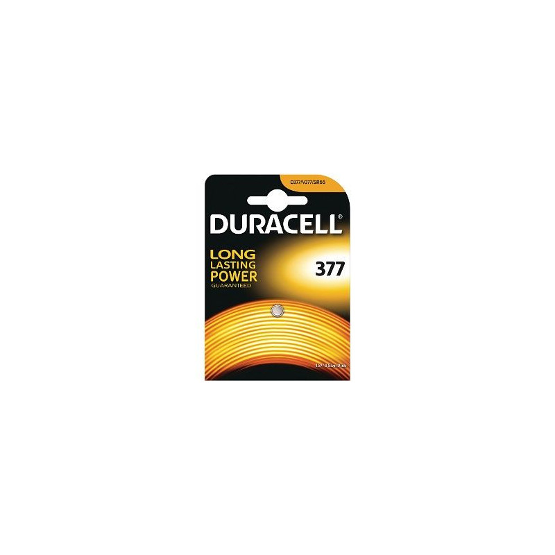 PAST. DUR. D377 1x 1,5v DURACELL 10pz