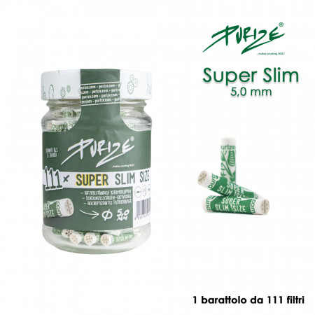 PURIZE CARBONI ATTIVI SUPER SLIM WHITE BARATT. 1x111pz