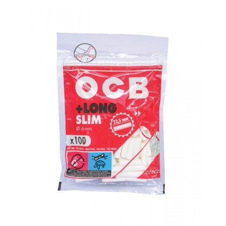FILTRI ACETATO OCB 6mm +XL 22,5mm 34x100pz
