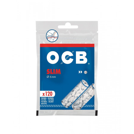 FILTRI ACETATO OCB 6MM BUSTINA 34X120 PZ.