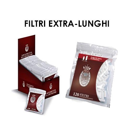 FILTRI ACETATO BRAVO 6mm Bustina XL 30x120pz