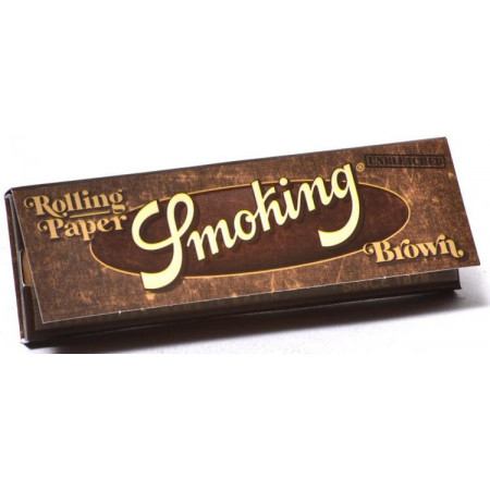CART. SMOKING REGULAR BROWN 50pz