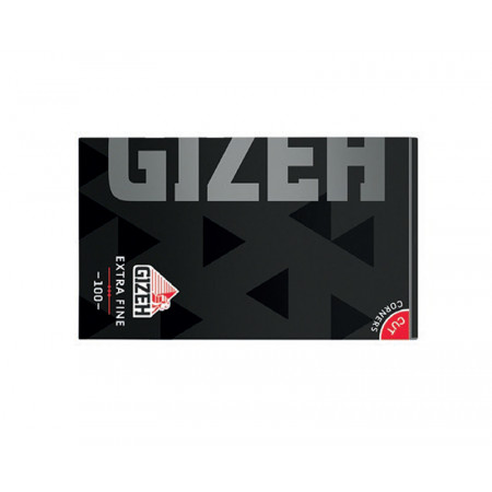 CART. GIZEH DOPPIA BLACK EXTRA FINE MAGNETICA 20pz