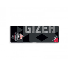CART. GIZEH CORTA BLACK EXTRA FINE 50pz