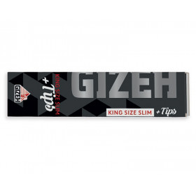 CART. GIZEH KS SLIM BLACK EXTRA FINE +FILTRO MAGNETICA 26pz