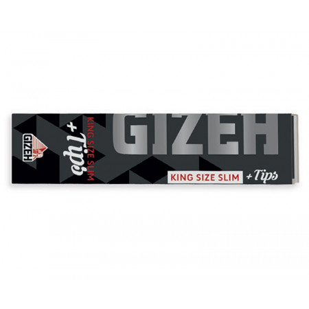 CART. GIZEH KS SLIM BLACK EXTRA FINE +FILTRO MAGNETICA 26pz