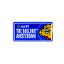 THE BULLDOG LICENSE PLATE BLUE 1pz