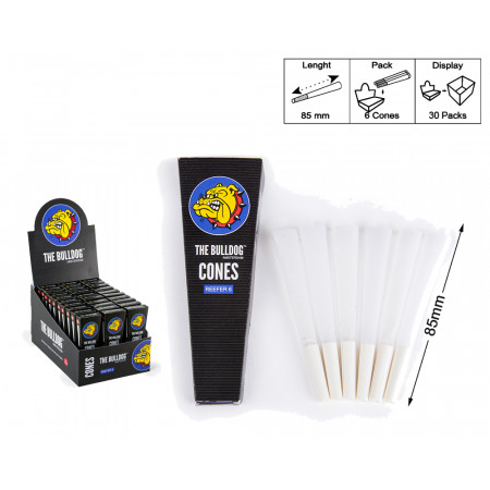 THE BULLDOG CONES 6 KS 84mm 30 BLISTER DA 6 CONI