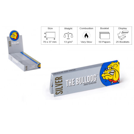 THE BULLDOG CARTINA SHORT WHITE 25PZ