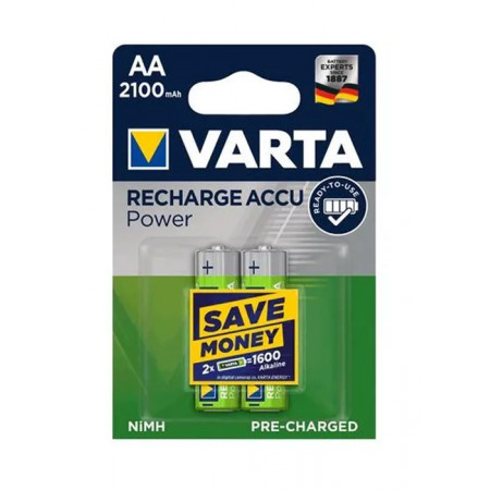 BATT.RIC. STILO 2x 2100mAh 1,2v VARTA