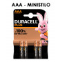 BATT. PLUS MN2400 MINIS. 4x 1,5v DURACELL 10pz