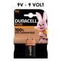 BATT. PLUS MN1604 TRANS. 1x 9v DURACELL 10pz
